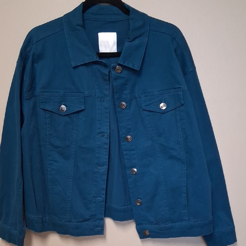Women's Blue/Teal Denim Jacket